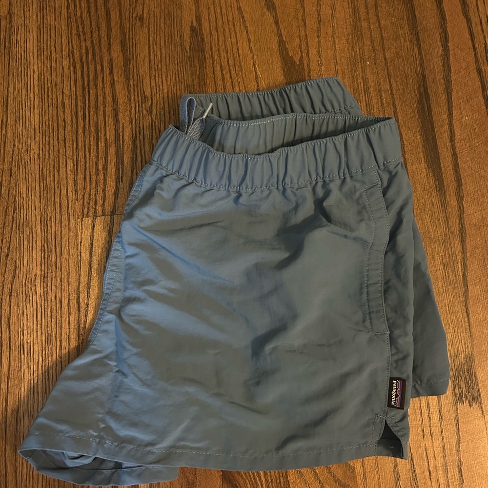 Patagonia barely baggy Slate Blue Shorts